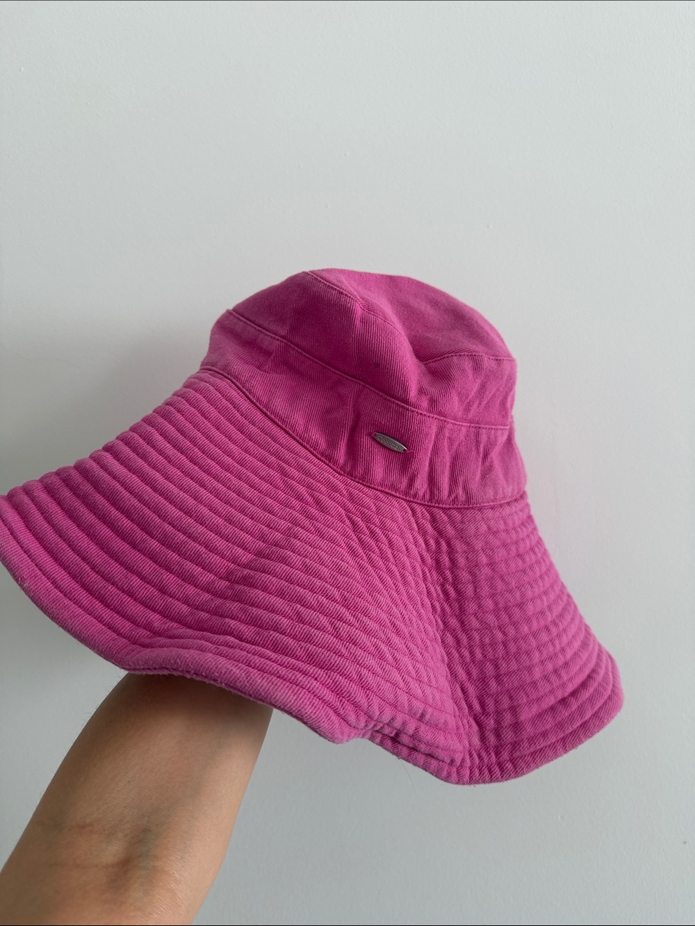 Coolibar Pink Bucket Hat - Sun Protection
